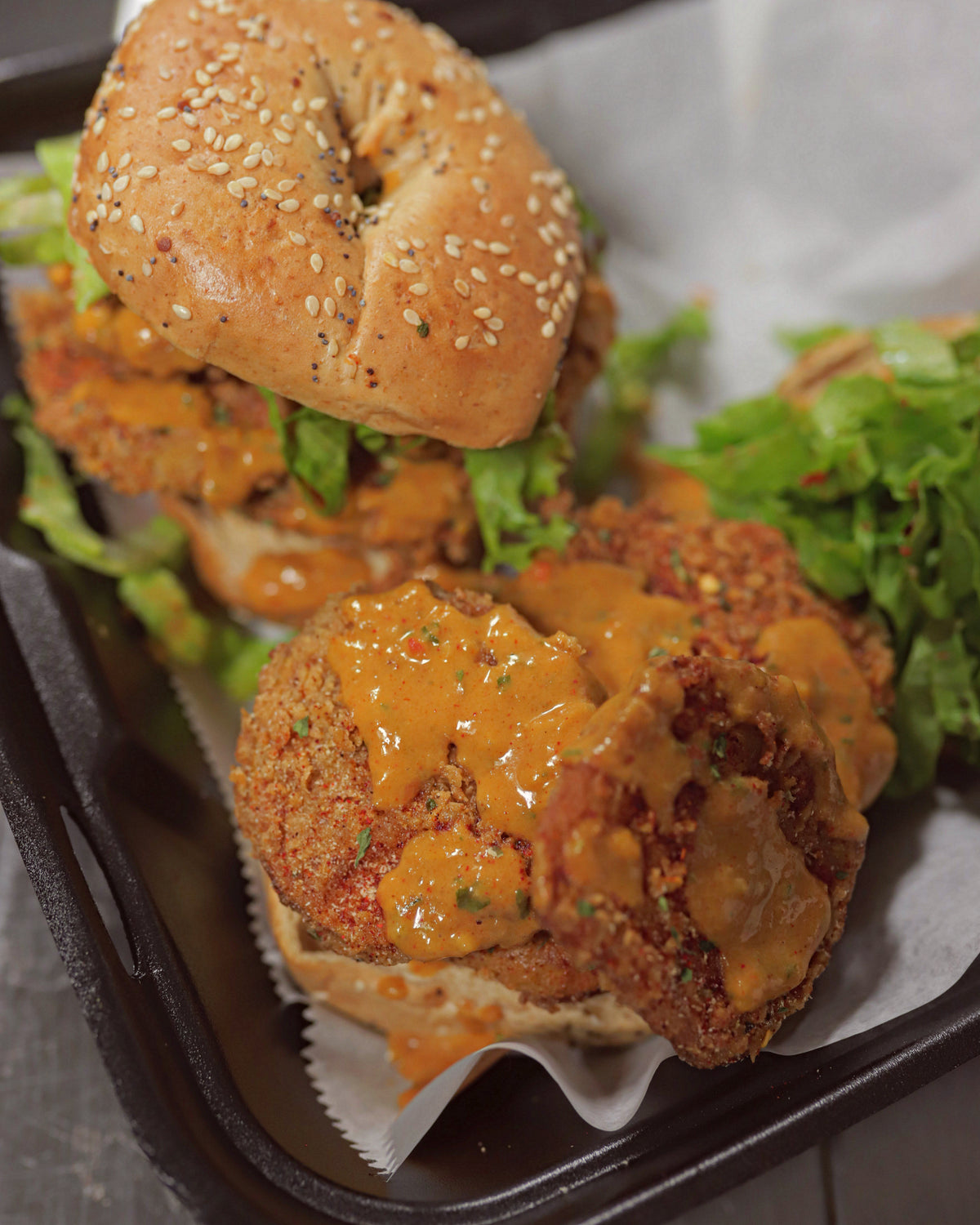 Eggplant Burgers ( 2 )