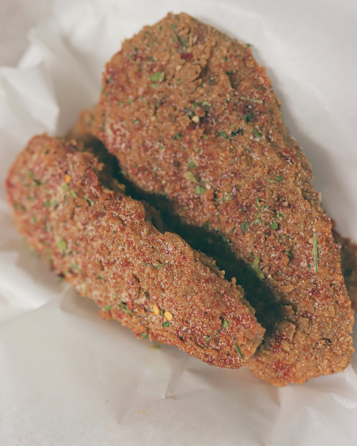 Fried Eggplant Slices ( GF )